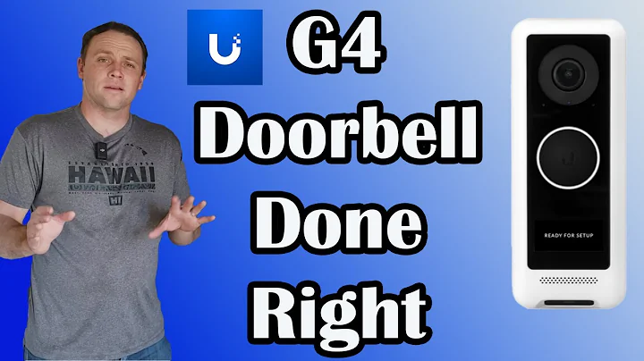Unifi G4 Doorbell Done Right