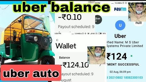 uber negative balance