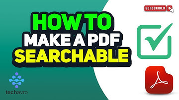 How to Make a PDF Searchable 2025