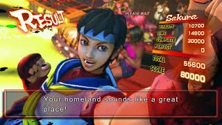 Sakura's Haru Ranman Ultra with SSF4 Arcade Victory Quotes (HD) - Part 4