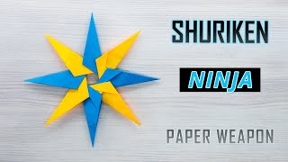 Gerçekçi Origami Shuriken Paper Ninja Yıldız Eğitimi Nasıl Yapılır