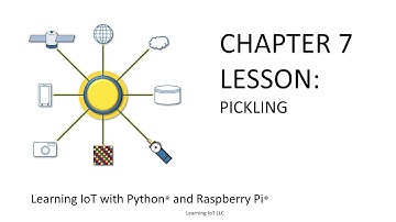 Learning IoT with Python and Raspberry Pi: Pickling in Python Lesson