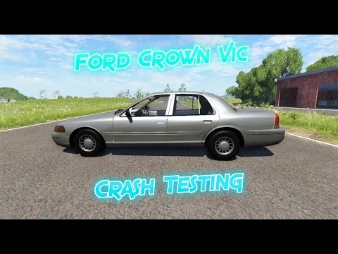 Beamng Drive Mod Crash Testing Episode 1 "Ford Crown Vic"