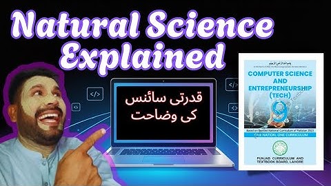 📚 Computer Science for class 9  | Chapter 1: Natural Science (Punjab Board 2025-26)