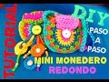 Mini Monedero REDONDO!!! TEJIDO A CROCHET **DIY Crochet MUY FACIL!!!!