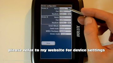 GoFly Pico HX with Holux GPSmile61CS variometer