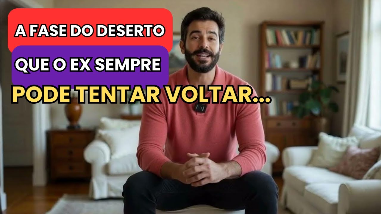 A FASE DO DESERTO QUE O EX SEMPRE PODE TENTAR VOLTAR...