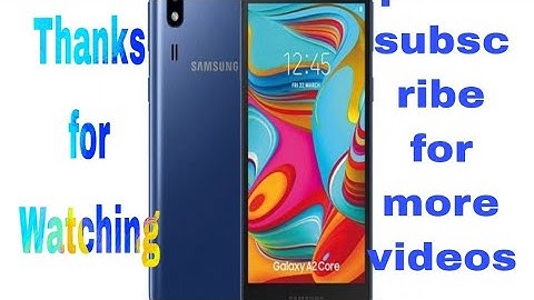 Samsung A2 Core A260F Hard Reset |Pattern Unlock |Factory Reset Easy Trick With Keys#2023 #samsung