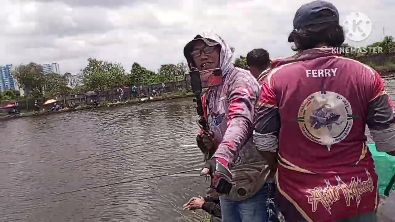 Keseruan mancing lamse dan nila ikan rame 17-2-2026 KBN Batu Bara 