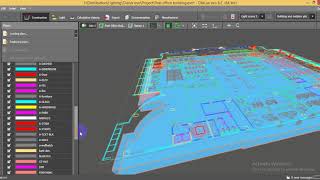 03 - Dialux evo Part 3 - Constructing a building and Spaces Profile