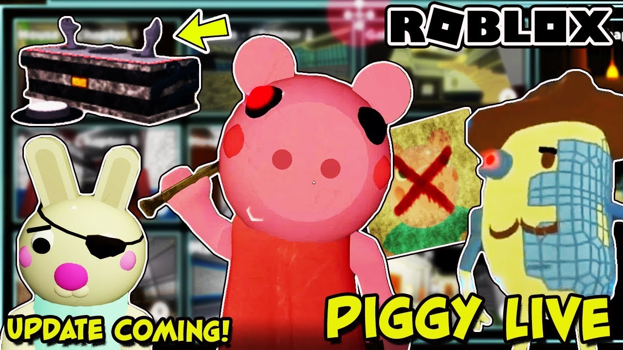 Roblox Piggy Live Updates Are Here R I P Bunny Simon Says Follow The Leader Hide Seek Youtube - pink rabbit roblox