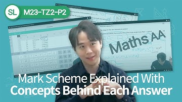 IB Maths AA SL Past Paper Explained (M23-TZ2-P2)
