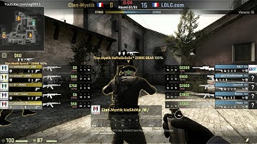 CS:GO Clan-Mystik V LDLC.com BO3 Fnatic FragOut League Season 3