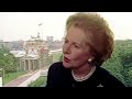 Jon Snow: Interview with Margaret Thatcher in Berlin