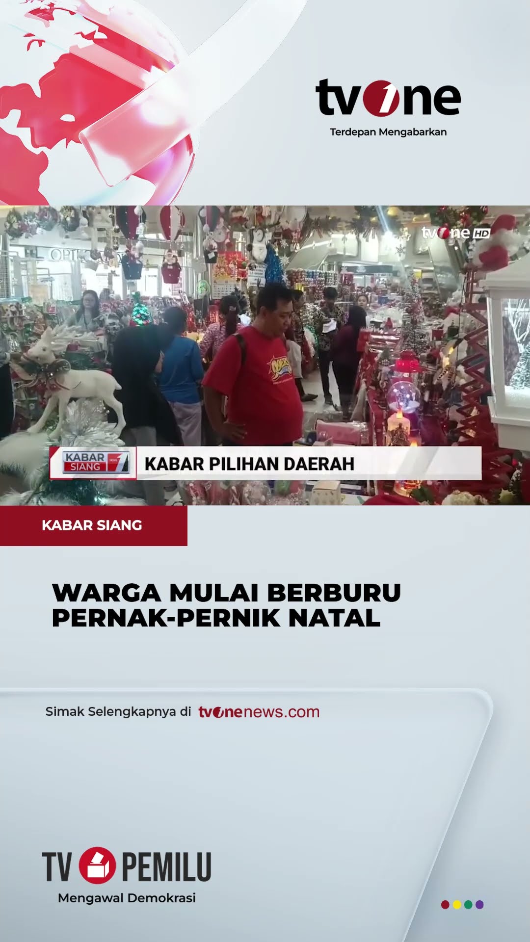 Berburu Pernak-Pernik Jelang Natal dan Tahun Baru | tvOne