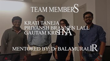 Emotion Detection using physiological signals- Project showcase