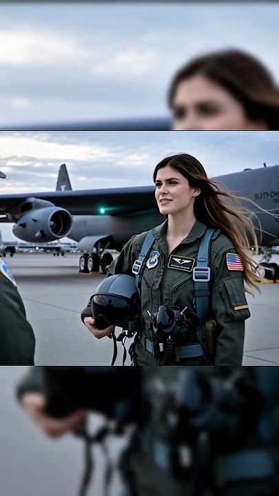 Female Fighter Pilot From America who looks like Alexandra Daddario
