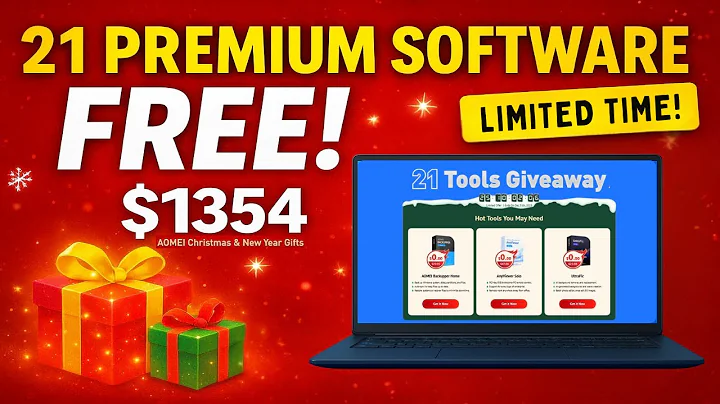 21 Perangkat Lunak Windows Premium — 100% GRATIS! Hadiah Mega Natal AOMEI (Versi Lengkap + Kunci ...