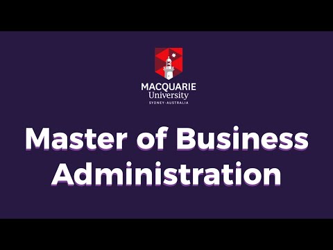 Macquarie University - Master of Business Administration