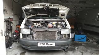 Volkswagen Transporter T4 2.5TDI ACV притянули с проблемой заклинил двигатель а оказалось не совсем