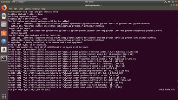 install nmap on ubuntu 2018