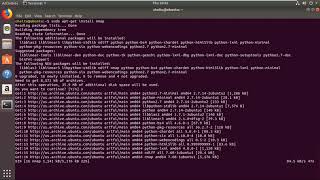install nmap on ubuntu 2018