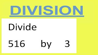 Divide 516 by 3