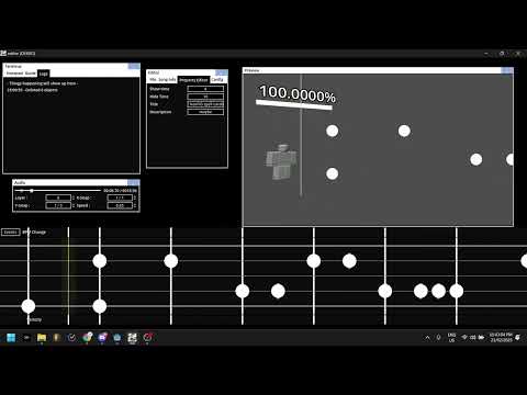rhythm game editor progress #2