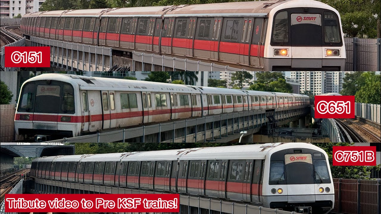 SPECIAL Tribute video to ALL 1st to 3rd gen trains: C151, C651, C751B
