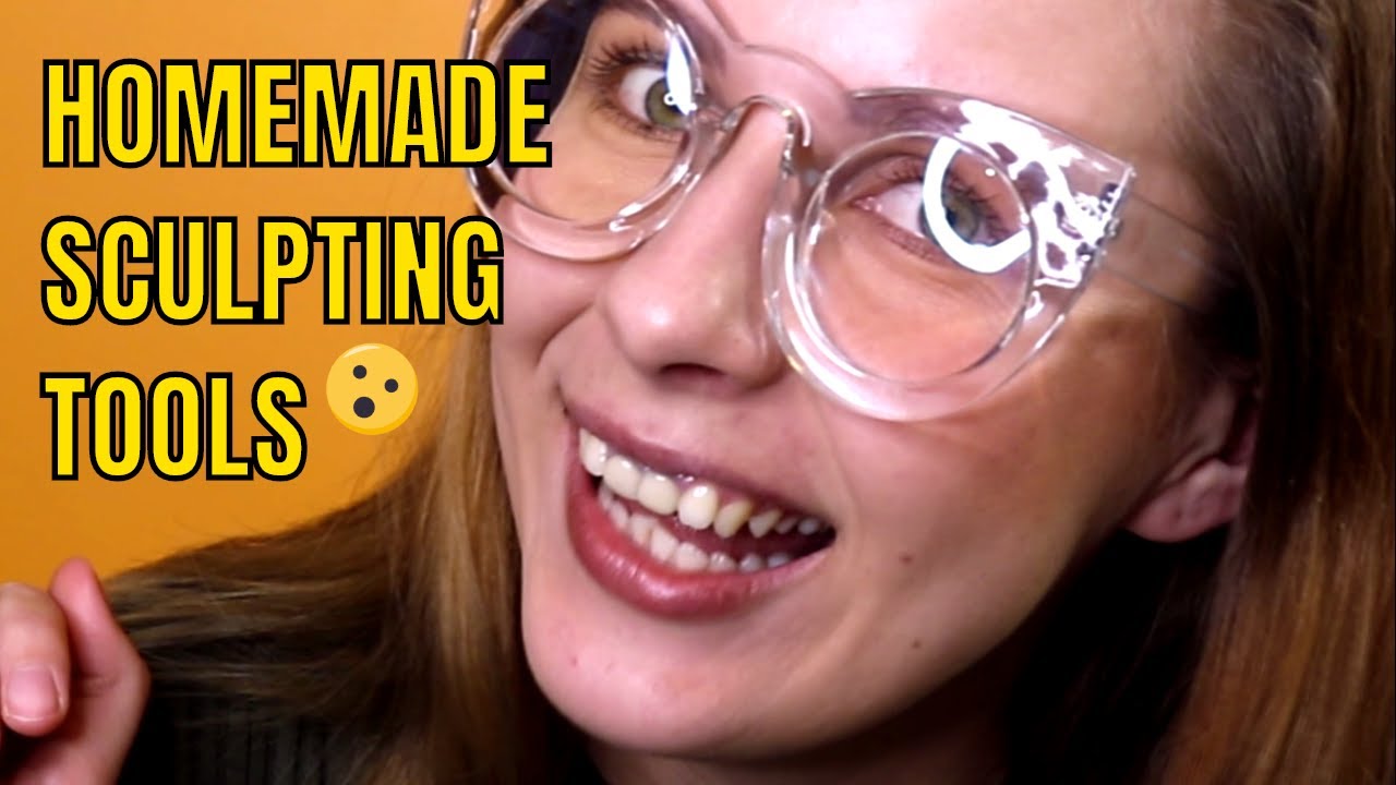 Making tools for sculpting with Clay Homemade tools for clay