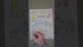 Pets Coloring Page