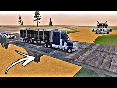 Truck Driver : Heavy Cargo – Interesting Journey Delivers Logs to the Wood Factory | Gameplay #13