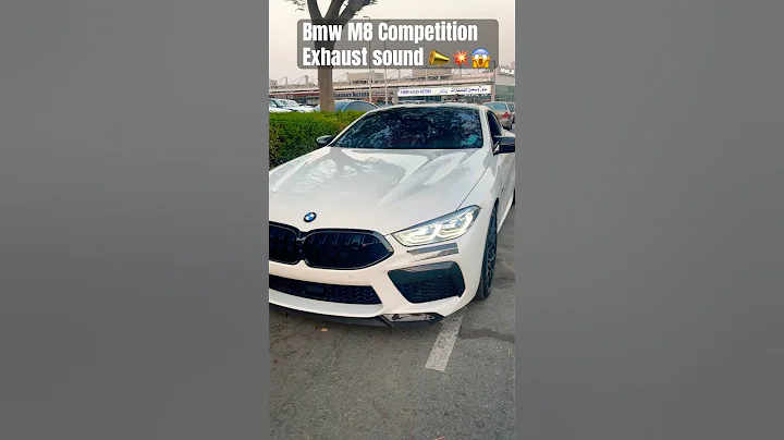Bmw M8 Competition Exhaust sound 📣💥😱#shorts  #bmw  #m8 #vairal