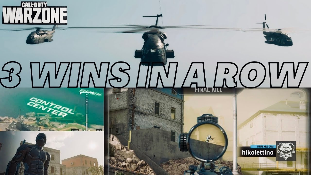 Call of Duty Warzone 3 Wins in a Row | Rebirth Island Solo Resurgence ...