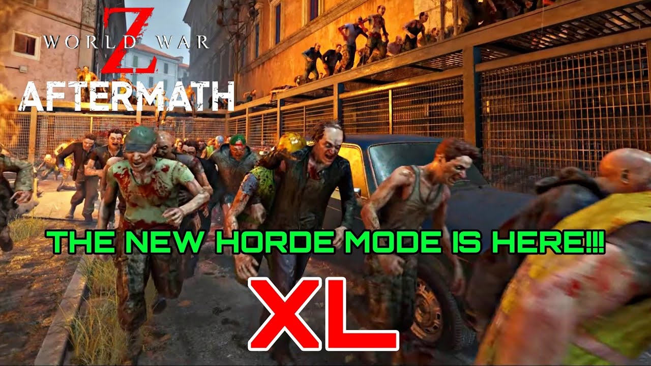 World War Z: Aftermath Horde Mode XL Crawls Out Tomorrow With a