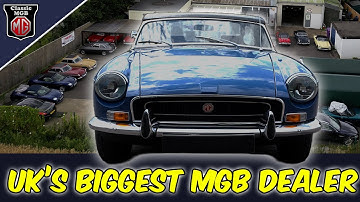 We bezoeken de grootste MGB-dealer van het VK! #MGB #FormerGlory #MGBGGT