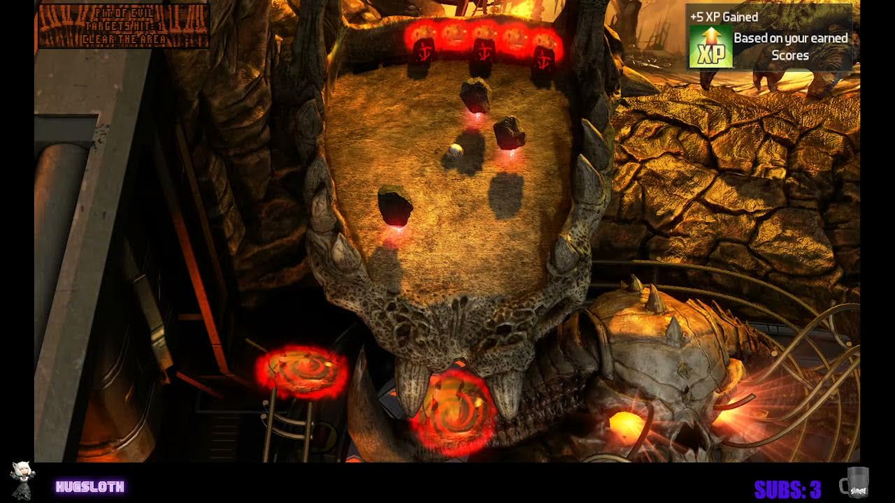 PINBALL FX3 (DOOM) Sloth Plays YouTube