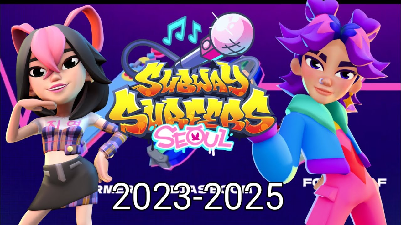 Subway surfers world tour seoul all trailer (2023-2025).....