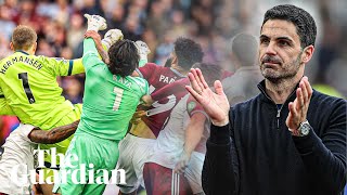 'It's an obvious error': Mikel Arteta praises referee in disallowing late West Ham equaliser