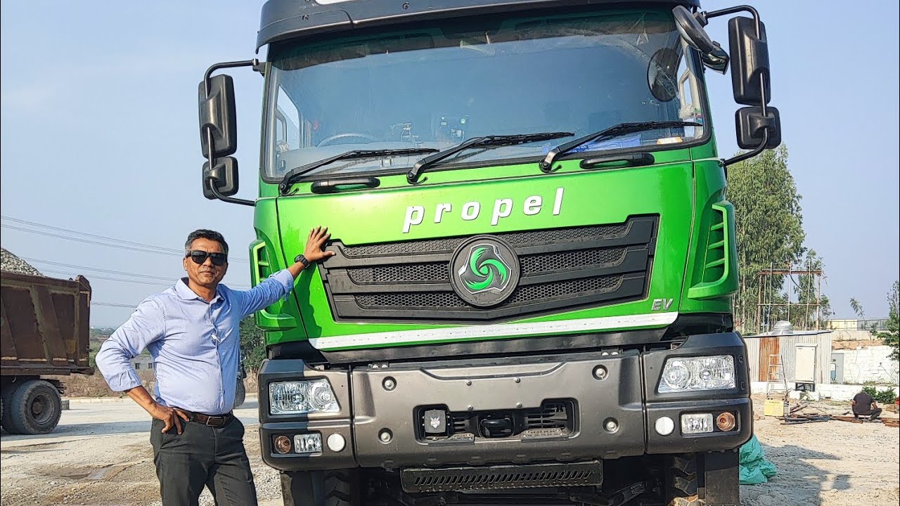 Propel Electric Truck. India's 1st Delivery in Hyderabad
