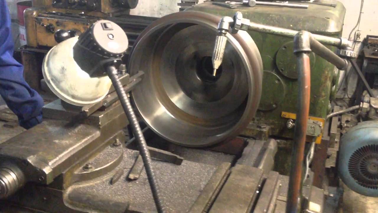 Проточка барабанов газель
