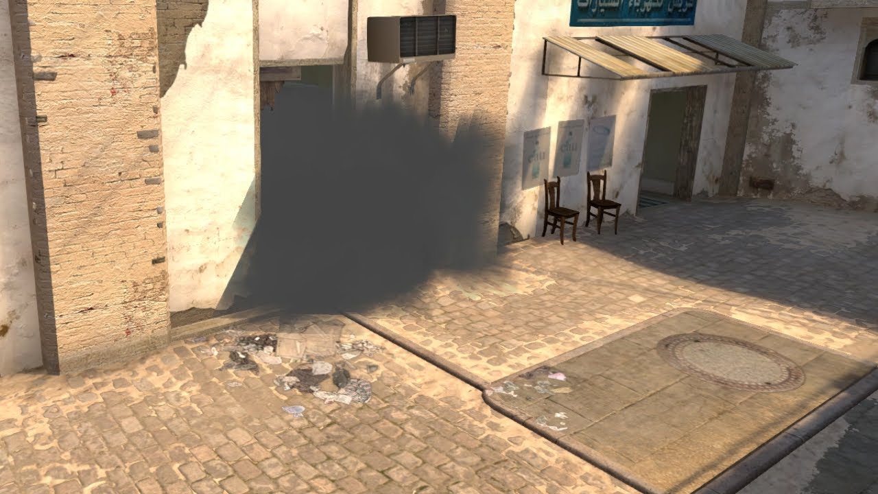 CS:GO - Quick Utility - Mirage B Market Window Smoke