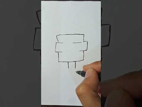 Easy drawing idea 💡 #new #art #drawing #reels #shorts #youtubeshorts #