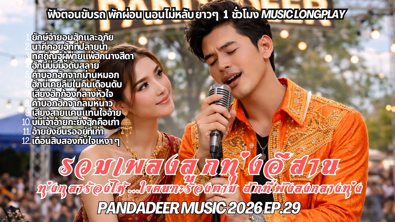 รวมลูกทุ่งหมอลำช้ำรักข้ามฤดูกาล 2026 EP.29 l ฮักที่พังลงกลางทุ่งกว้าง ฟังยาว ๆ 1 ชั่วโมง