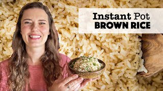 Instant Pot Brown Rice Recipe – Love and Lemons
