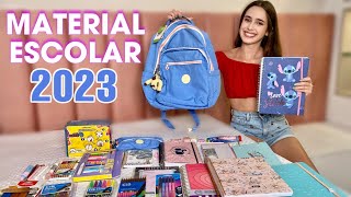 MEU MATERIAL ESCOLAR 2023 COMPLETO | Canal da Lívia