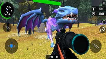 Dino Hunting 3D Gun Games - Wild Dinosaur Games 2023 - Dinosaur Planet Gaming Part 9