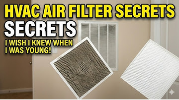HVAC Air Filter Secrets I wish I knew when I was young!