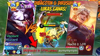 DIKATAIN AYAM & DIRUSUH HABIS HABISAN! PERJUANGAN SULIT GLOBAL ALUCARD 😱 | MLBB