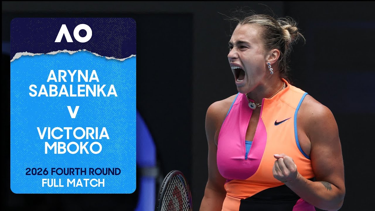 Aryna Sabalenka v Victoria Mboko Full Match | Australian Open 2026 Fourth Round
